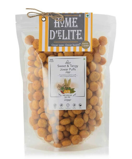 Home D'elite Sweet & Tangy Jowar Puffs - Distacart