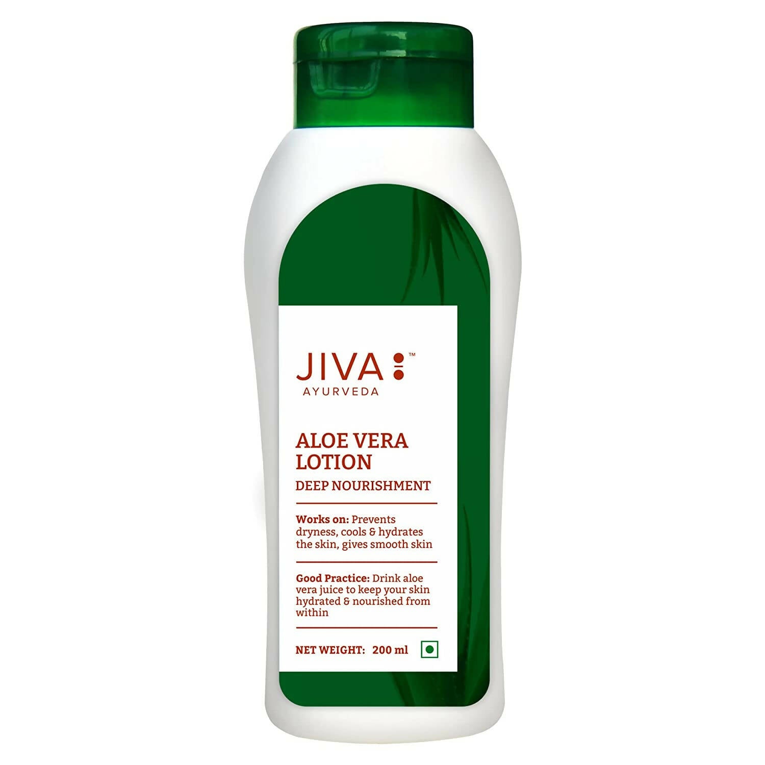 Jiva Ayurveda Aloe Vera Lotion - Distacart