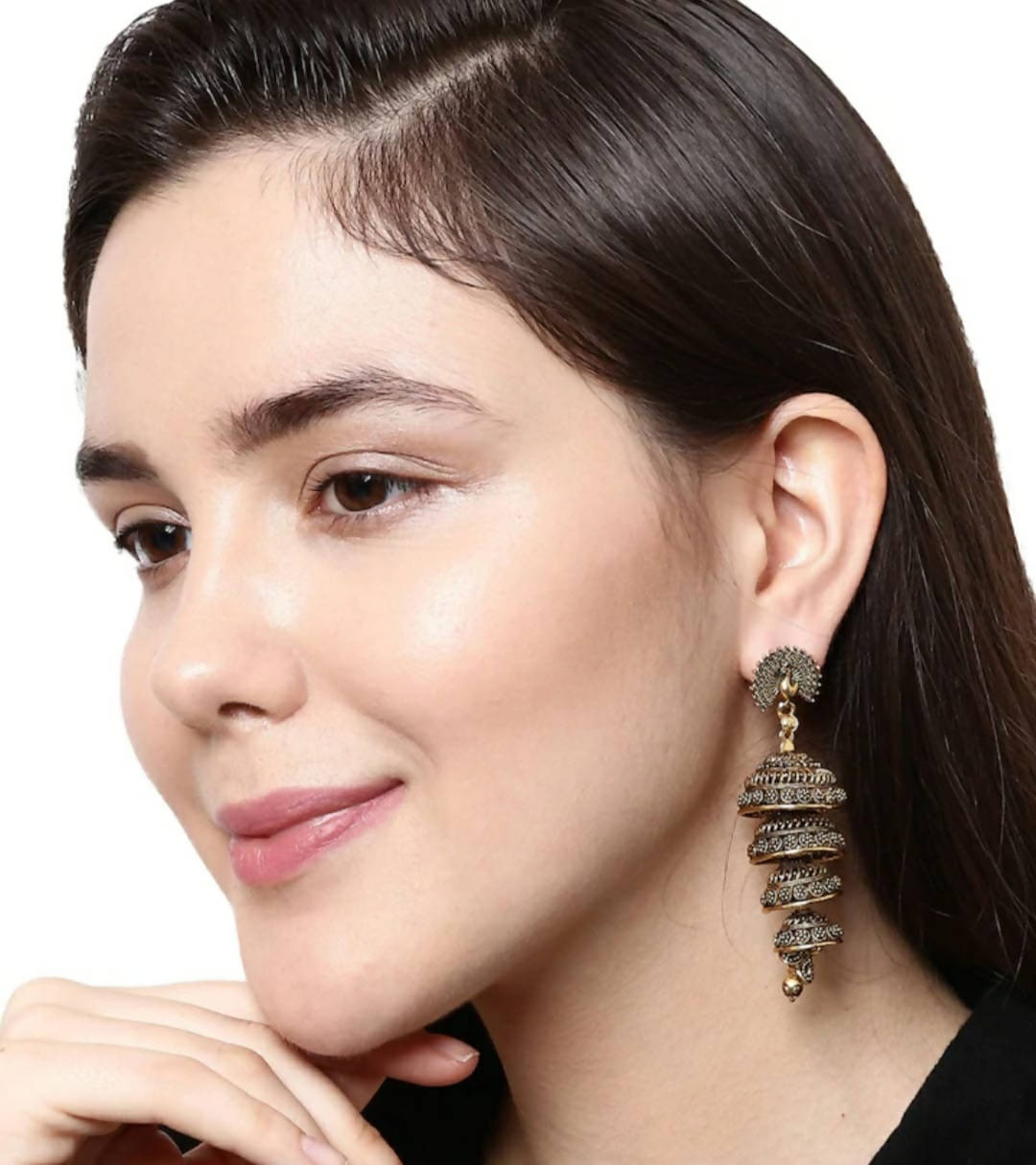 Buy Ishhaara Coloured Triple Hoop Earrings For Women And Girls ISH55  Online at Best Prices in India  JioMart