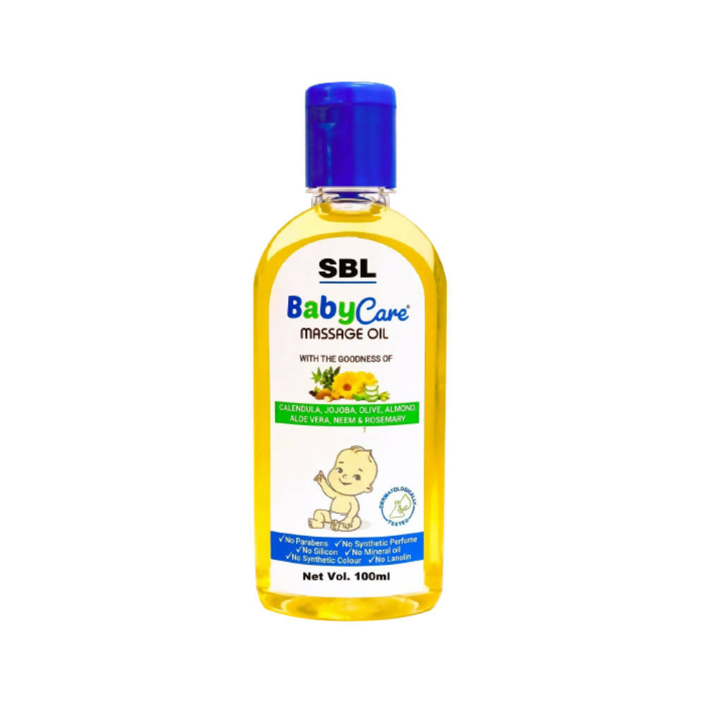 SBL Homeopathy Baby Care Massage Oil - Distacart