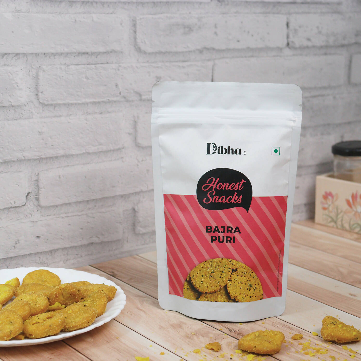 Dibha - Honest Snacking Bajra Puri Snack - Distacart