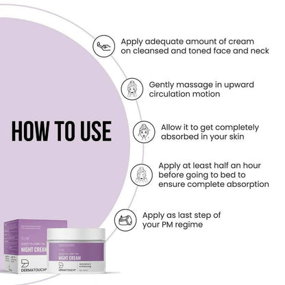 Dermatouch Restorative Night Cream - Distacart