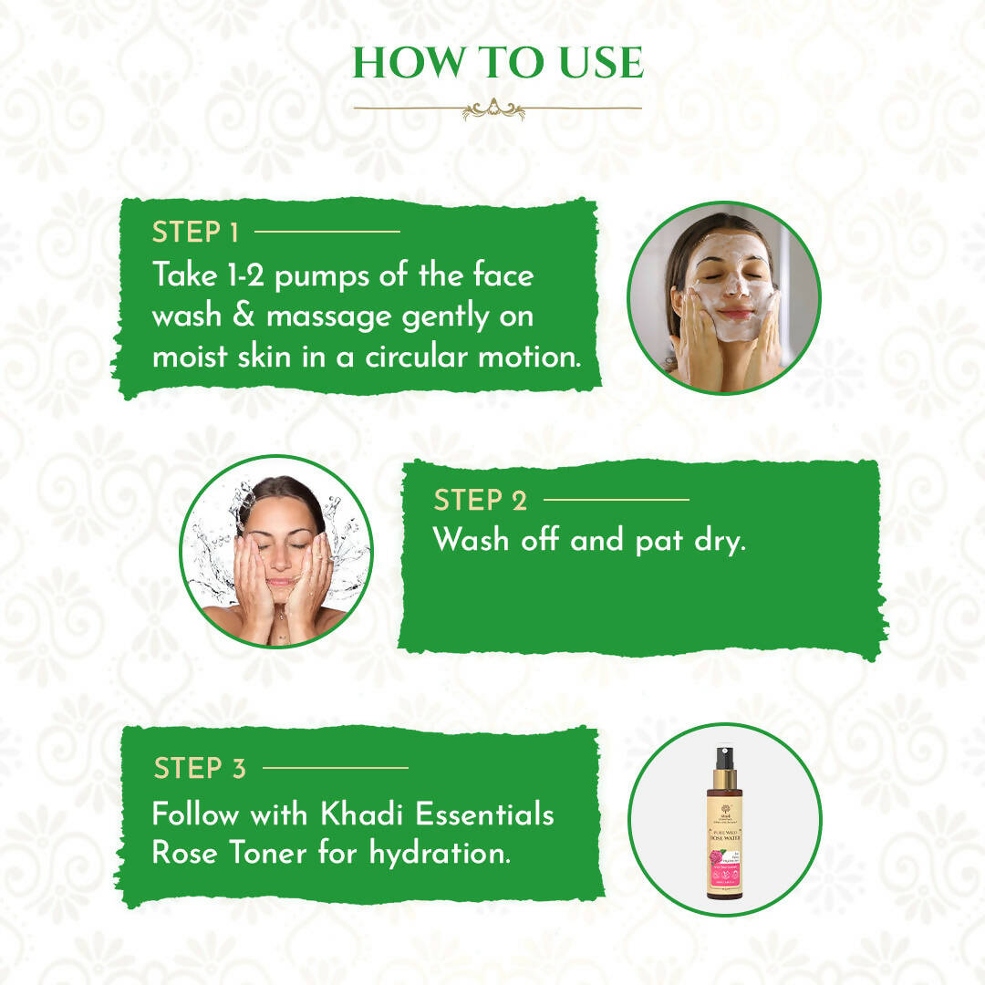 Khadi Essentials Herbal Neem Face Wash - Distacart