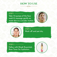 Thumbnail for Khadi Essentials Herbal Neem Face Wash - Distacart