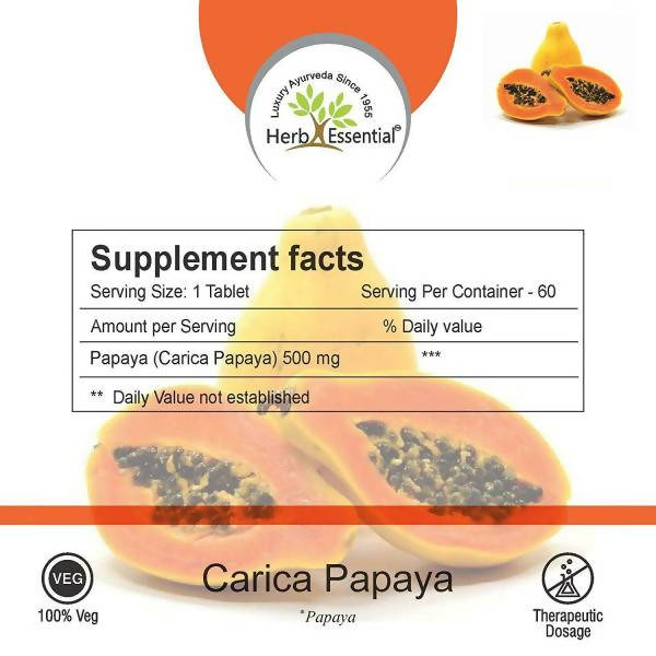 Herb Essential Papaya Tablets