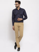 Thumbnail for Jainish Navy Men's Cotton Printed Formal Shirt's ( SF 775Navy ) - Distacart