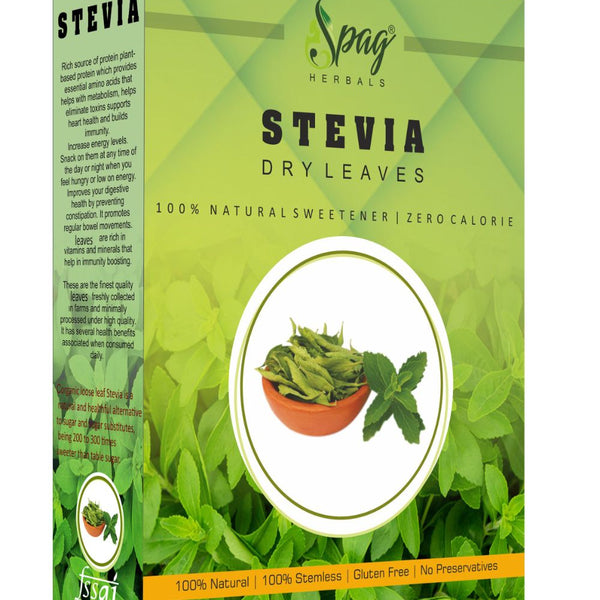 Spag Herbals Stevia Dry Leaves - Distacart