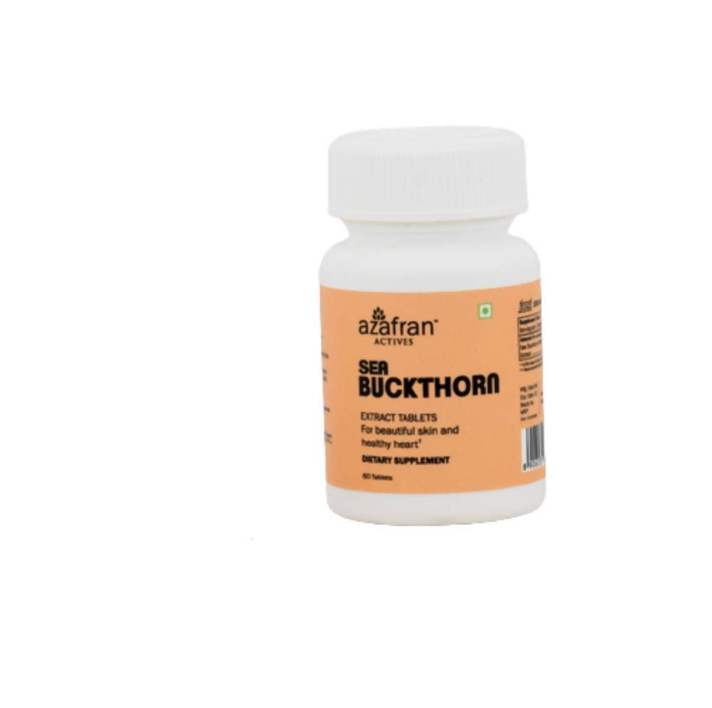 Azafran Actives Sea Buckthorn Extract Tablets - Distacart
