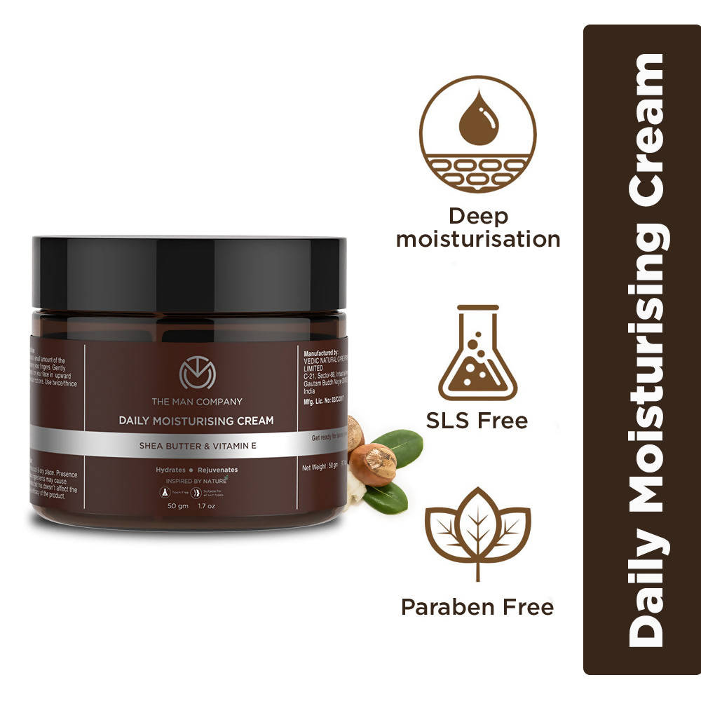The Man Company Moisturising Face Cream - Distacart