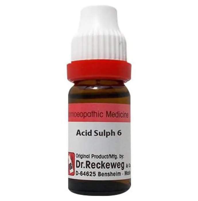 Dr. Reckeweg Acid Sulph Dilution - Distacart