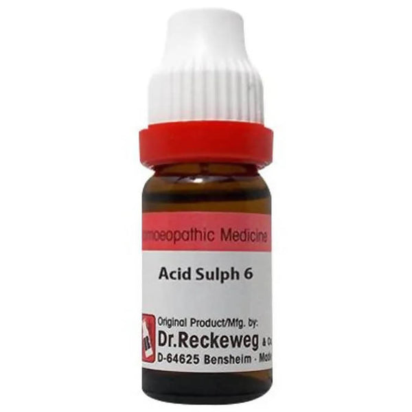 Dr. Reckeweg Acid Sulph Dilution - Distacart