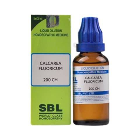 SBL Homeopathy Calcarea Fluoricum Dilution