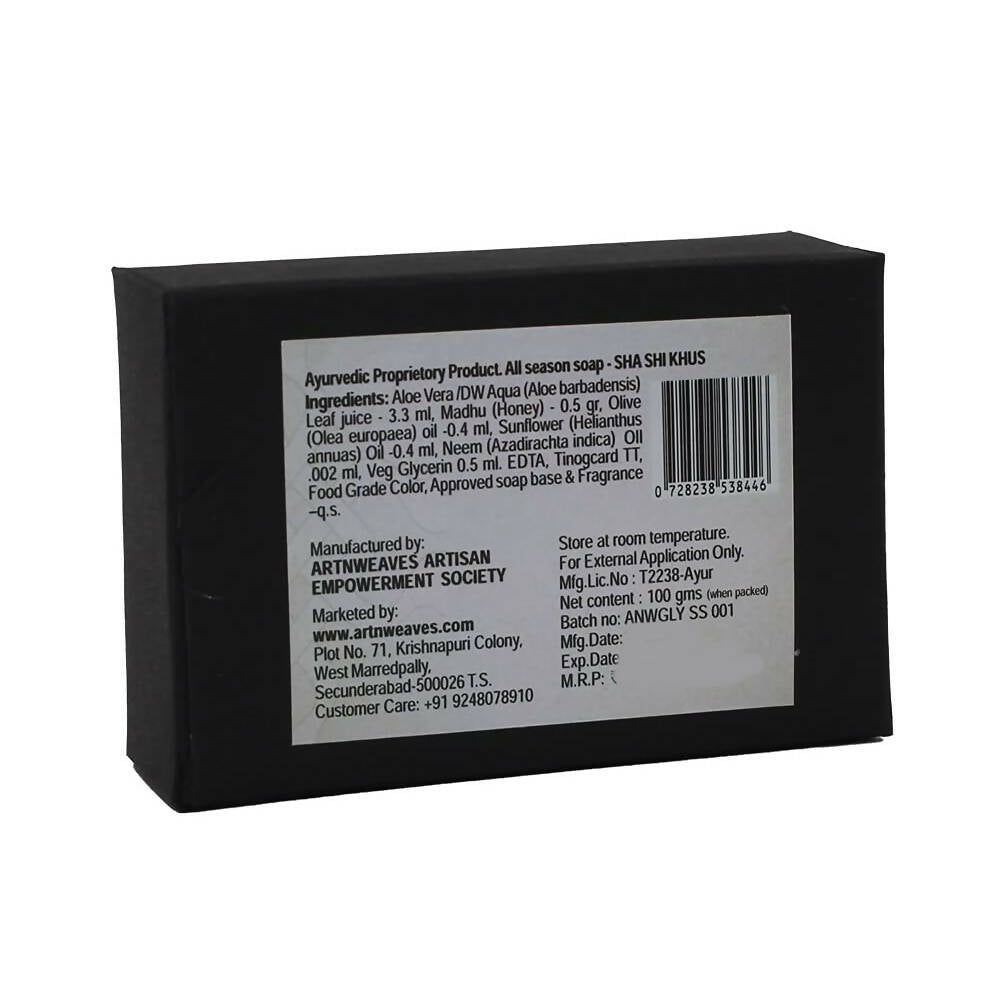 artNweaves Handmade Glycerin Soap Sha Shi Khus - Distacart