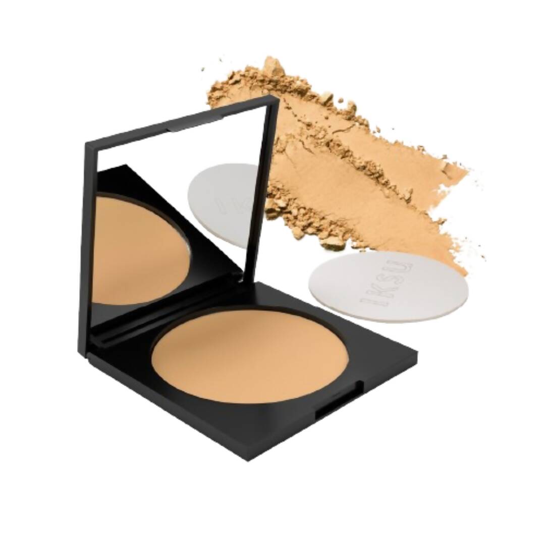 IKSU Flawless Match Compact Powder- Cookie Rich - Distacart