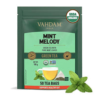 Thumbnail for Vahdam Mint Melody Green Tea