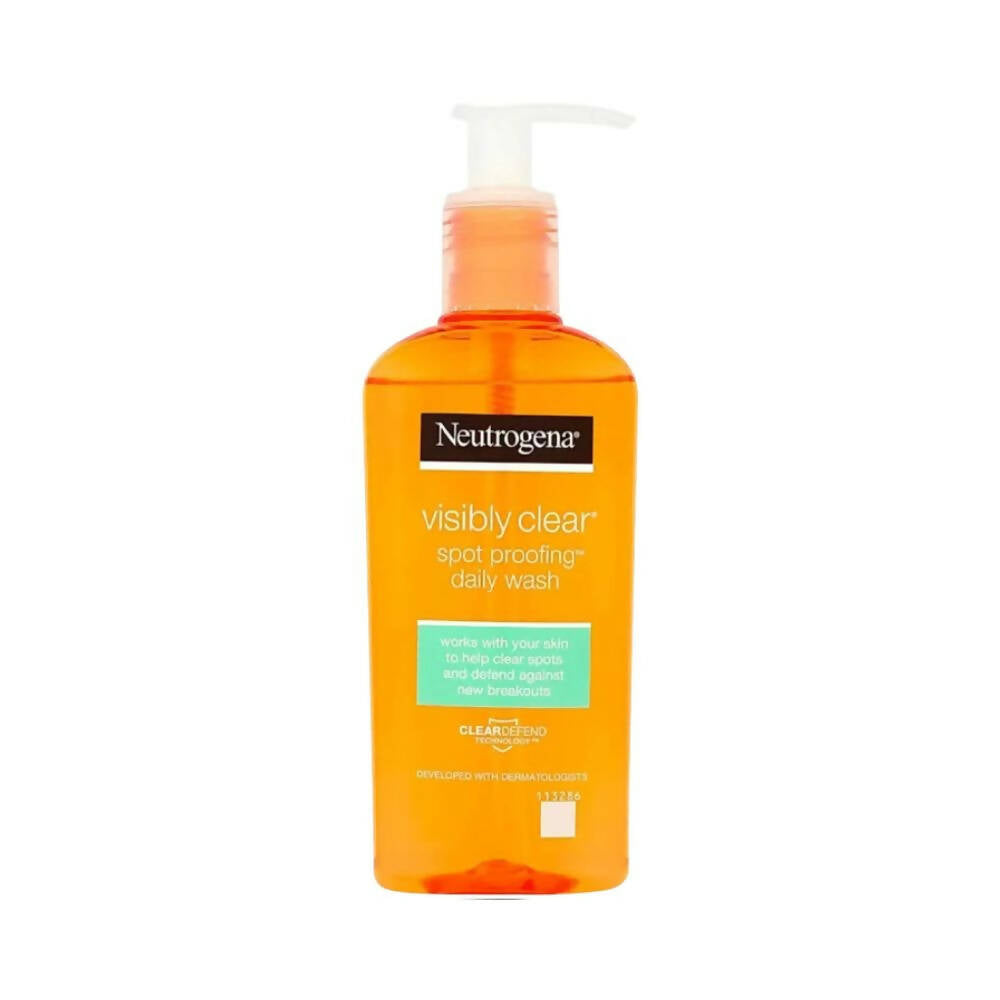 Neutrogena Visibly Clear Spot Clearing Facial Wash - Distacart
