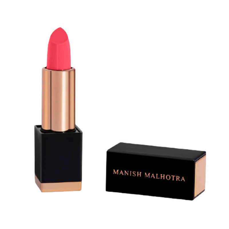 Manish Malhotra Soft Matte Lipstick - Poppy Pink (4 Gm) - Distacart
