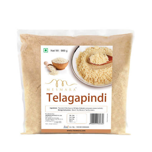 Mesmara Telagapindi (Defatted White Sesame Oil Cake)