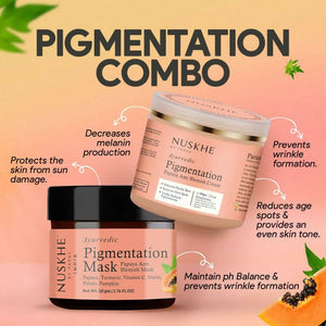 Nuskhe by Paras Papaya Pigmentation Cream And Papaya Pigmentation Mask - Distacart