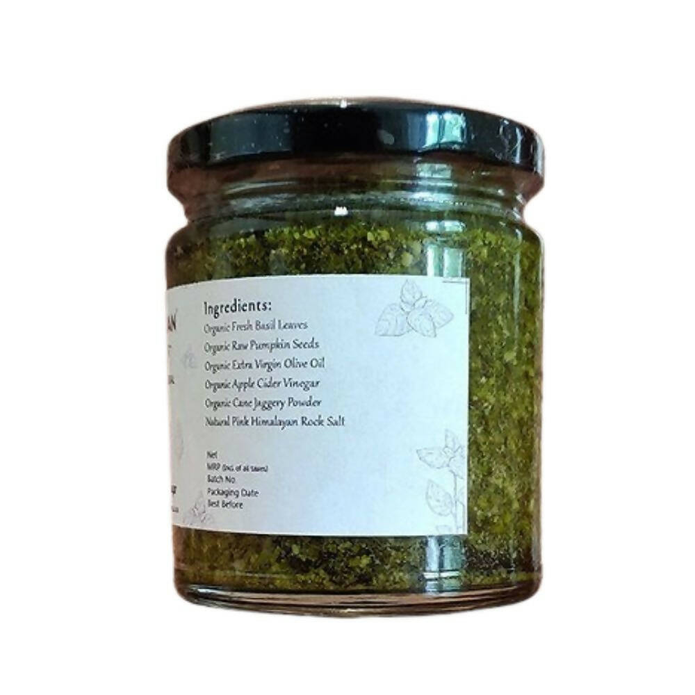 Satjeevan Organic Basil Pesto Sauce - Distacart