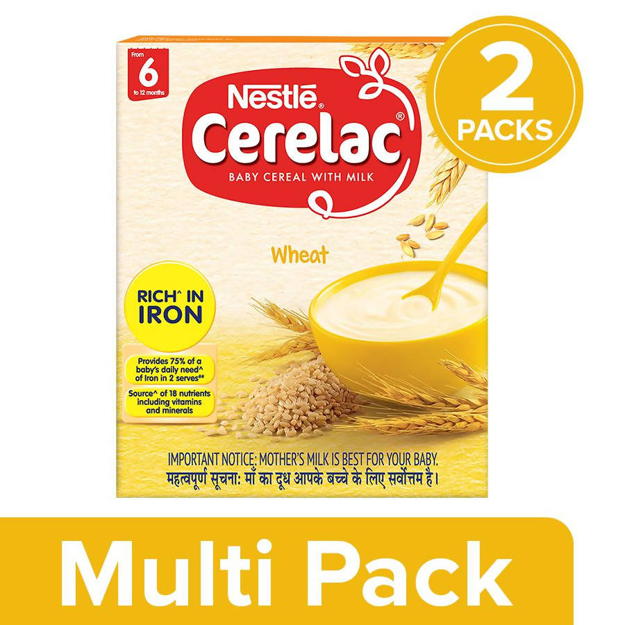 Nestle Cerelac Wheat 6Months Stage1 300g - Buy Online