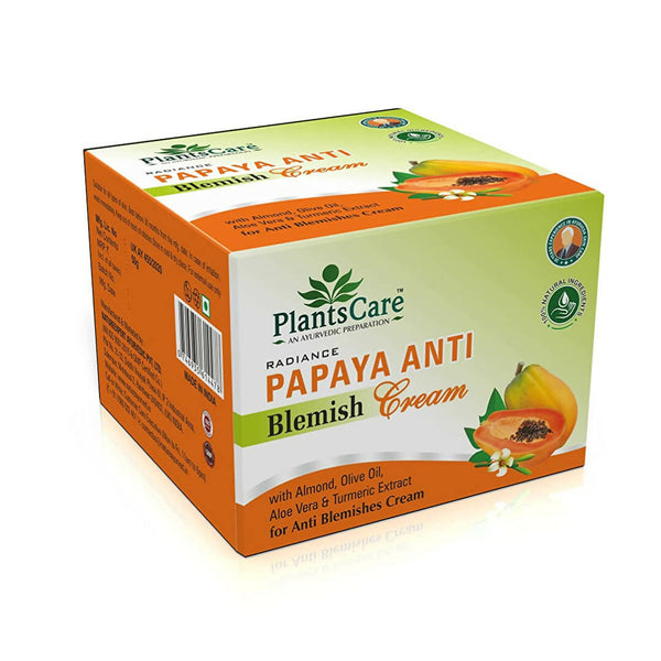 Plants Care Papaya Anti Blemish Cream - Distacart