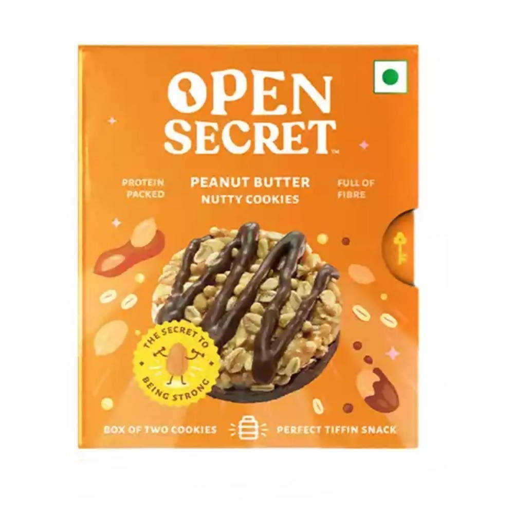 Open Secret Peanut Butter Nutty Cookies - Distacart