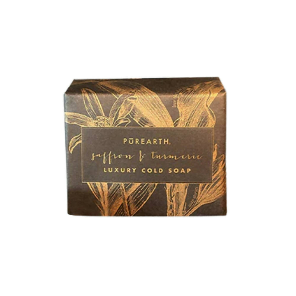Purearth Saffron & Turmeric Luxury Cold Soap - Distacart