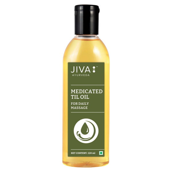 Jiva Ayurveda Medicated Til Oil - Distacart