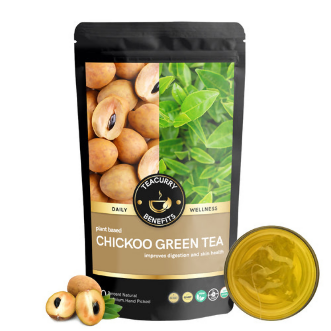 Teacurry Chickoo Green Loose Tea - Distacart