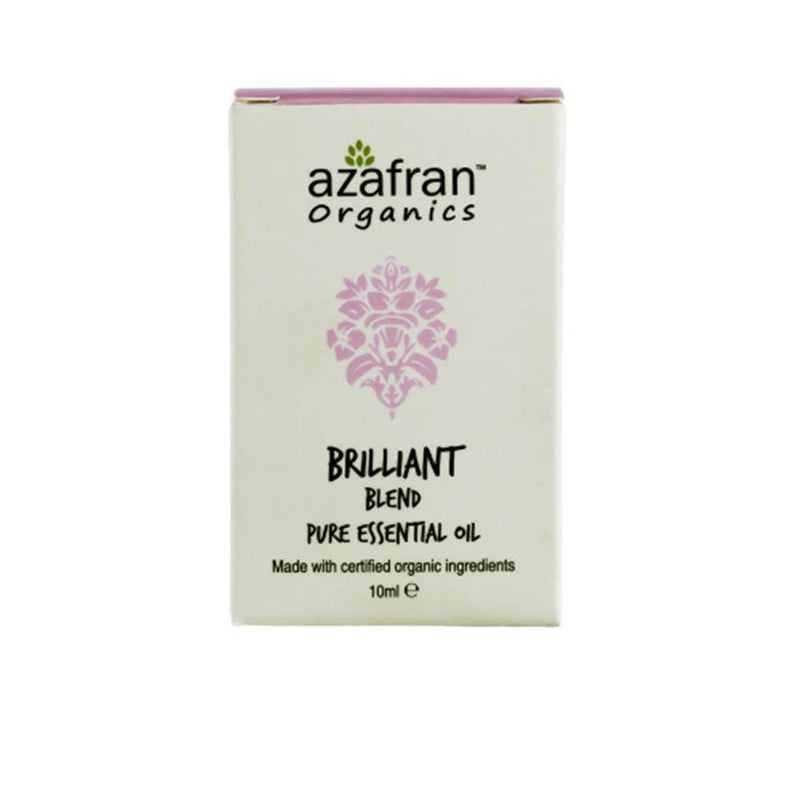 Azafran Organics Brilliant Blend Pure Essential Oil - Distacart