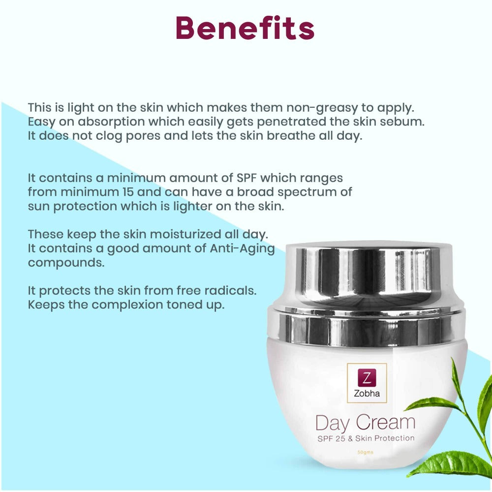 Zobha Day Cream Benefits