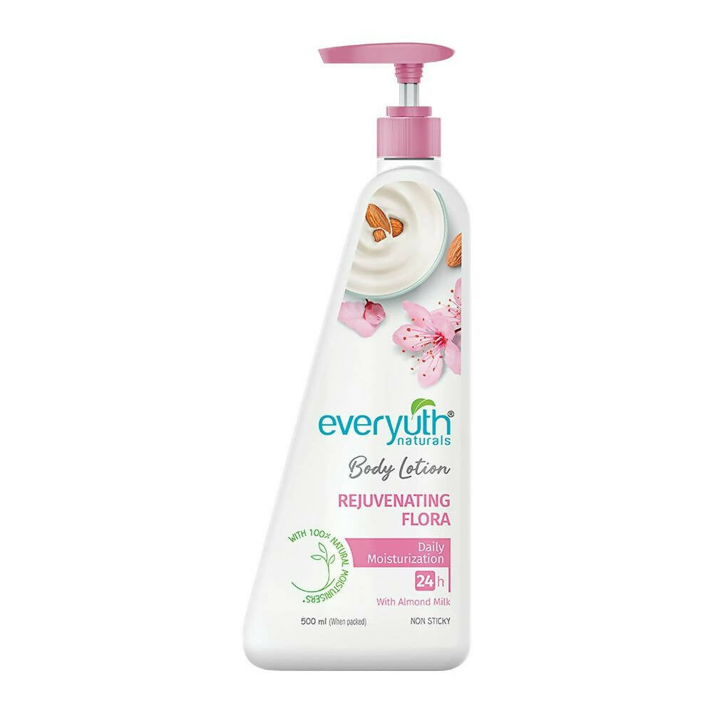 Everyuth Naturals Body Lotion Rejuvenating Flora - Distacart