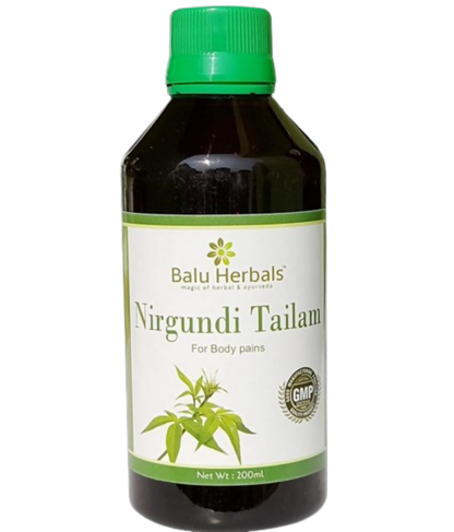 Balu Herbals Nirgundi Thailam - Distacart