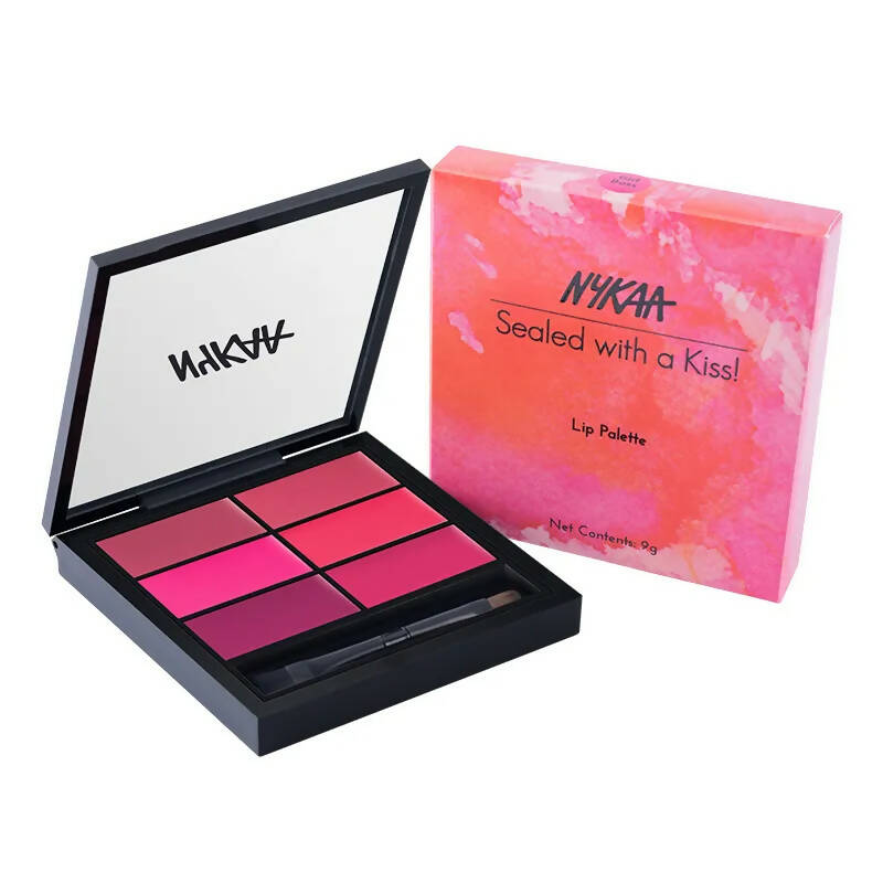 Nykaa Sealed with a Kiss! Lipstick Palette - Girl Boss 01 - Distacart