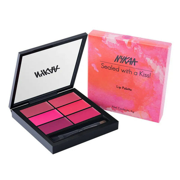 Nykaa Sealed with a Kiss! Lipstick Palette - Girl Boss 01 - Distacart