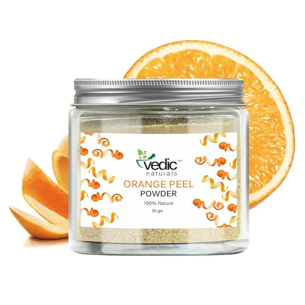 Vedic Naturals Orange Peel Powder Face Pack - Distacart
