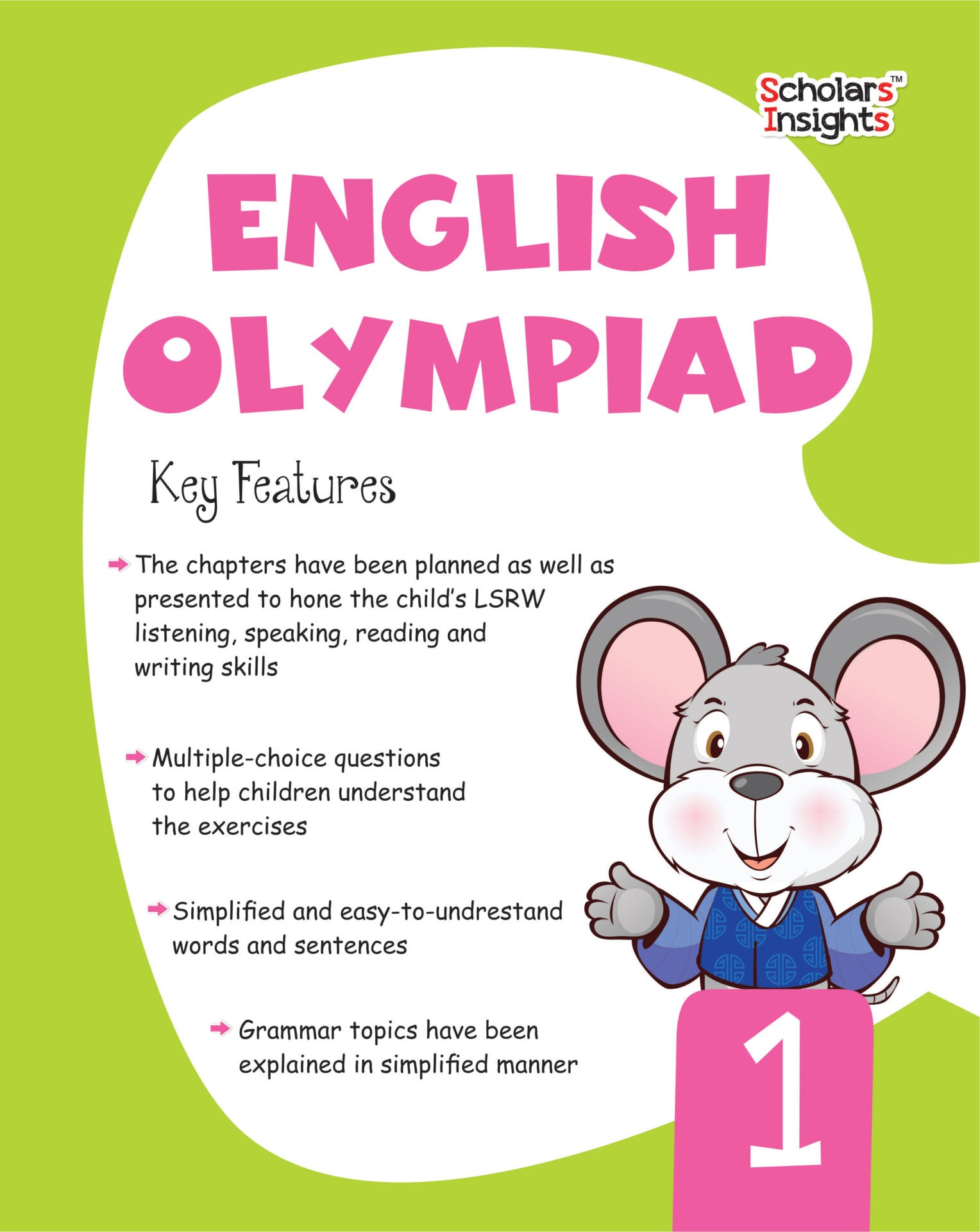 Scholars Insights English Olympiad Grade 1 - Distacart
