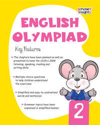 Thumbnail for Scholars Insights English Olympiad Grade 2 - Distacart