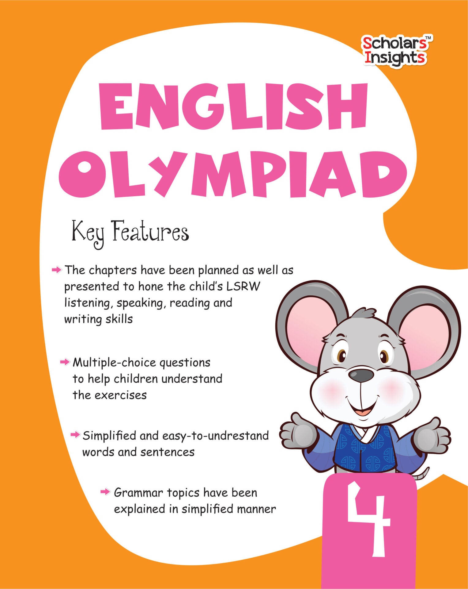 Scholars Insights English Olympiad Grade 4 - Distacart