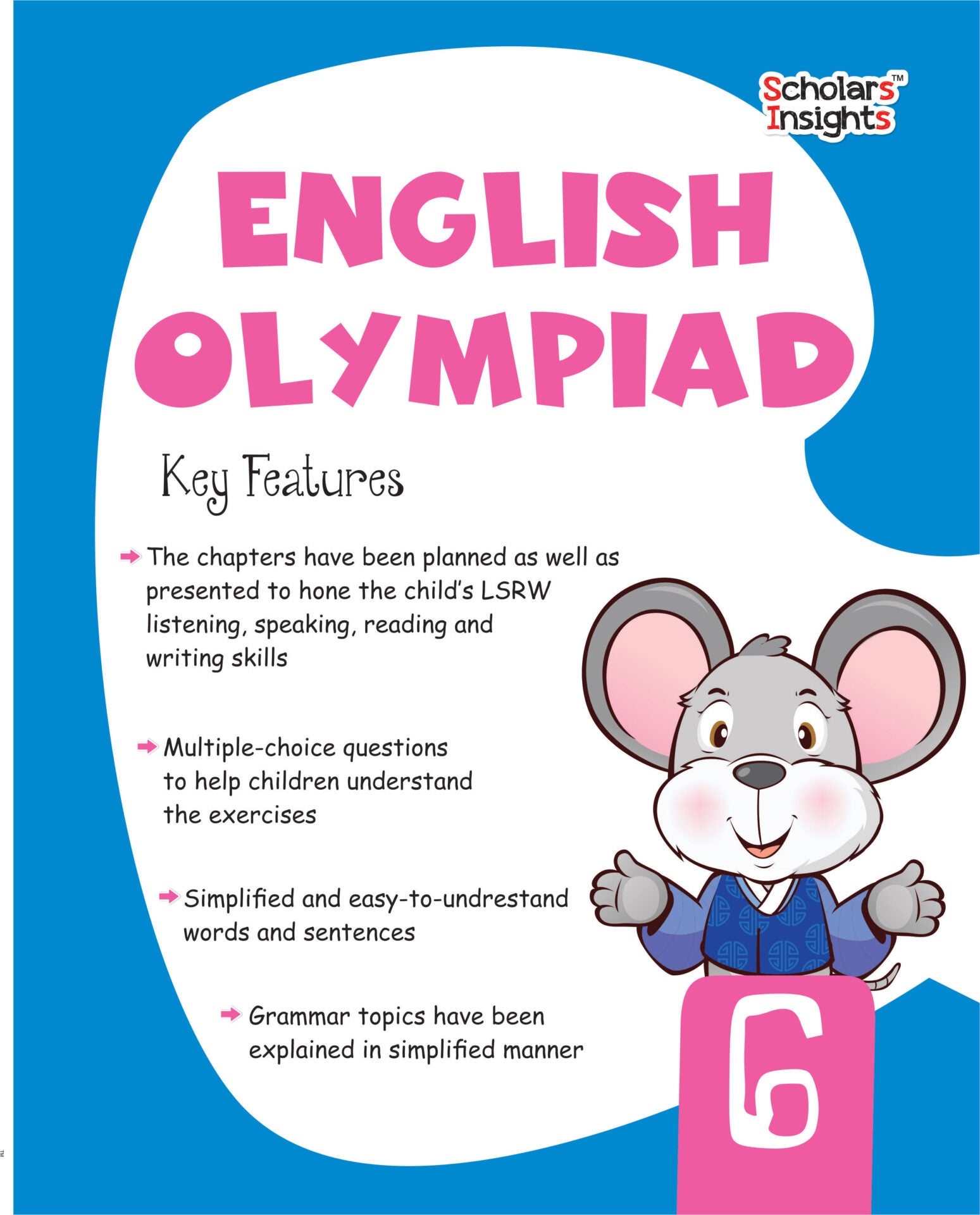 Scholars Insights English Olympiad Grade 6 - Distacart