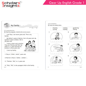 Scholars Insights Gear Up English Grade 1 - Distacart