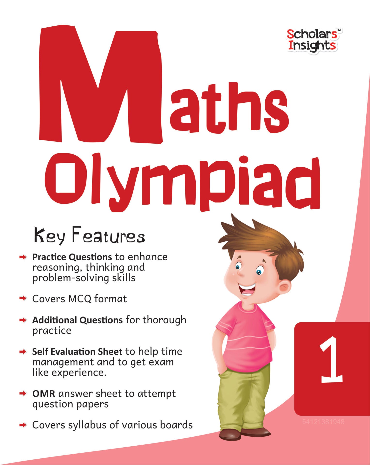 Scholars Insights Maths Olympiad Grade 1 - Distacart