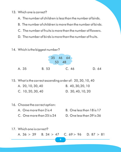 Scholars Insights Maths Olympiad Grade 1 - Distacart