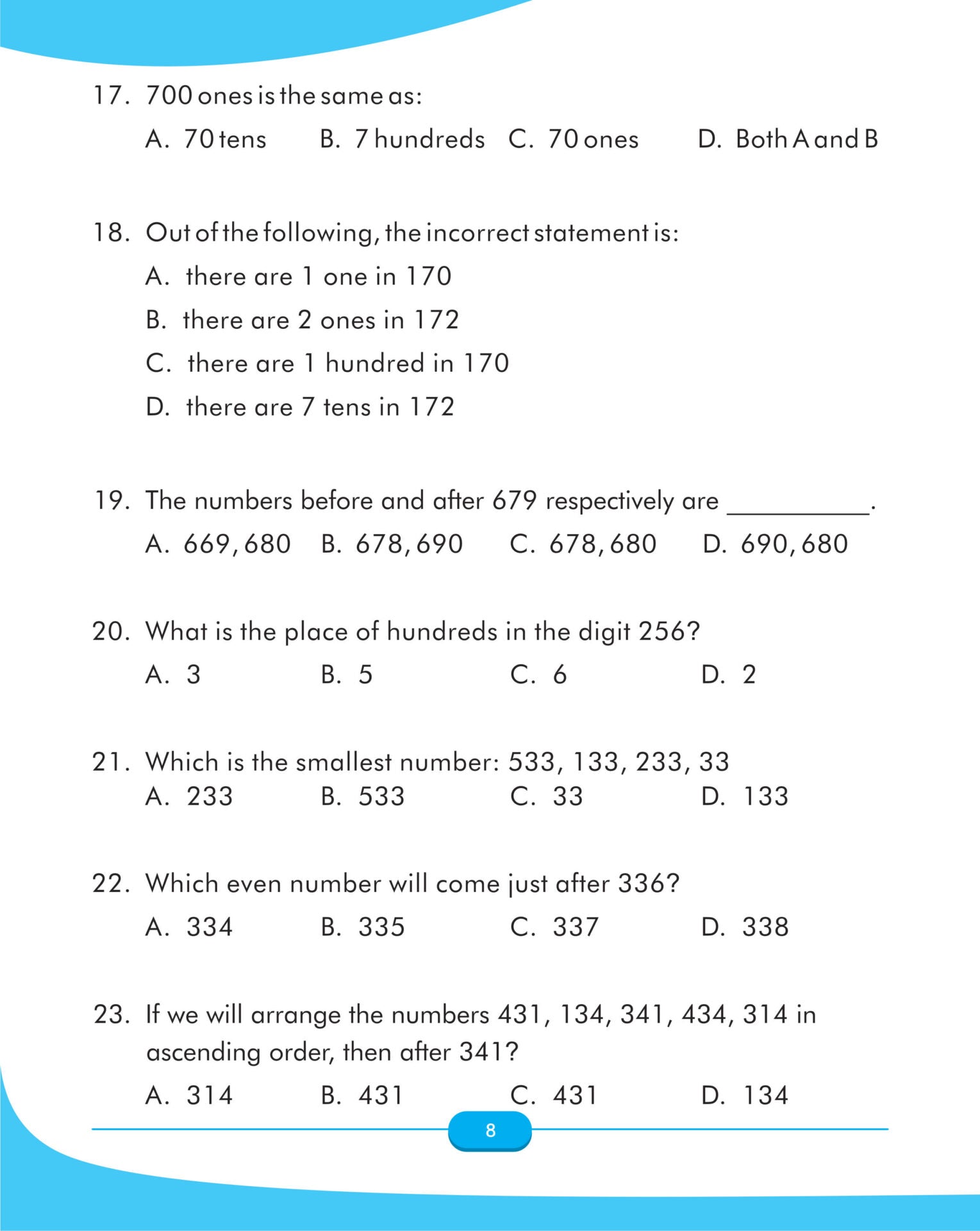 Scholars Insights Maths Olympiad Grade 2 - Distacart