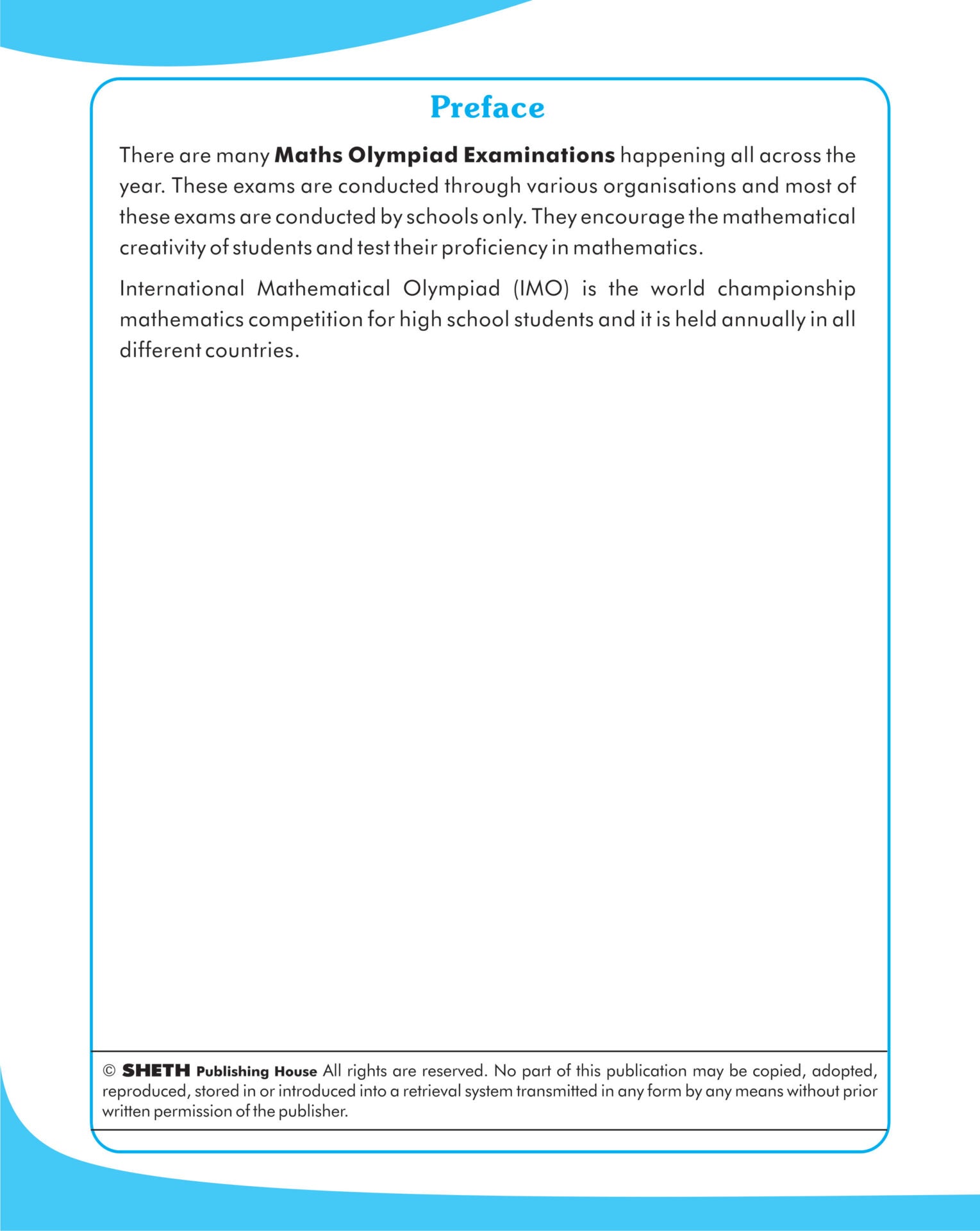 Scholars Insights Maths Olympiad Grade 3 - Distacart