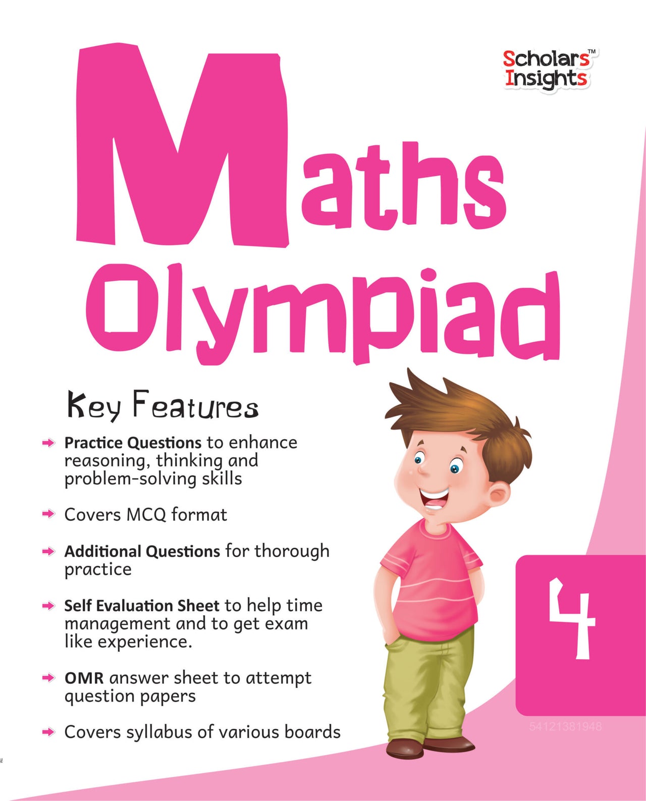 Scholars Insights Maths Olympiad Grade 4 - Distacart