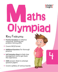 Thumbnail for Scholars Insights Maths Olympiad Grade 4 - Distacart