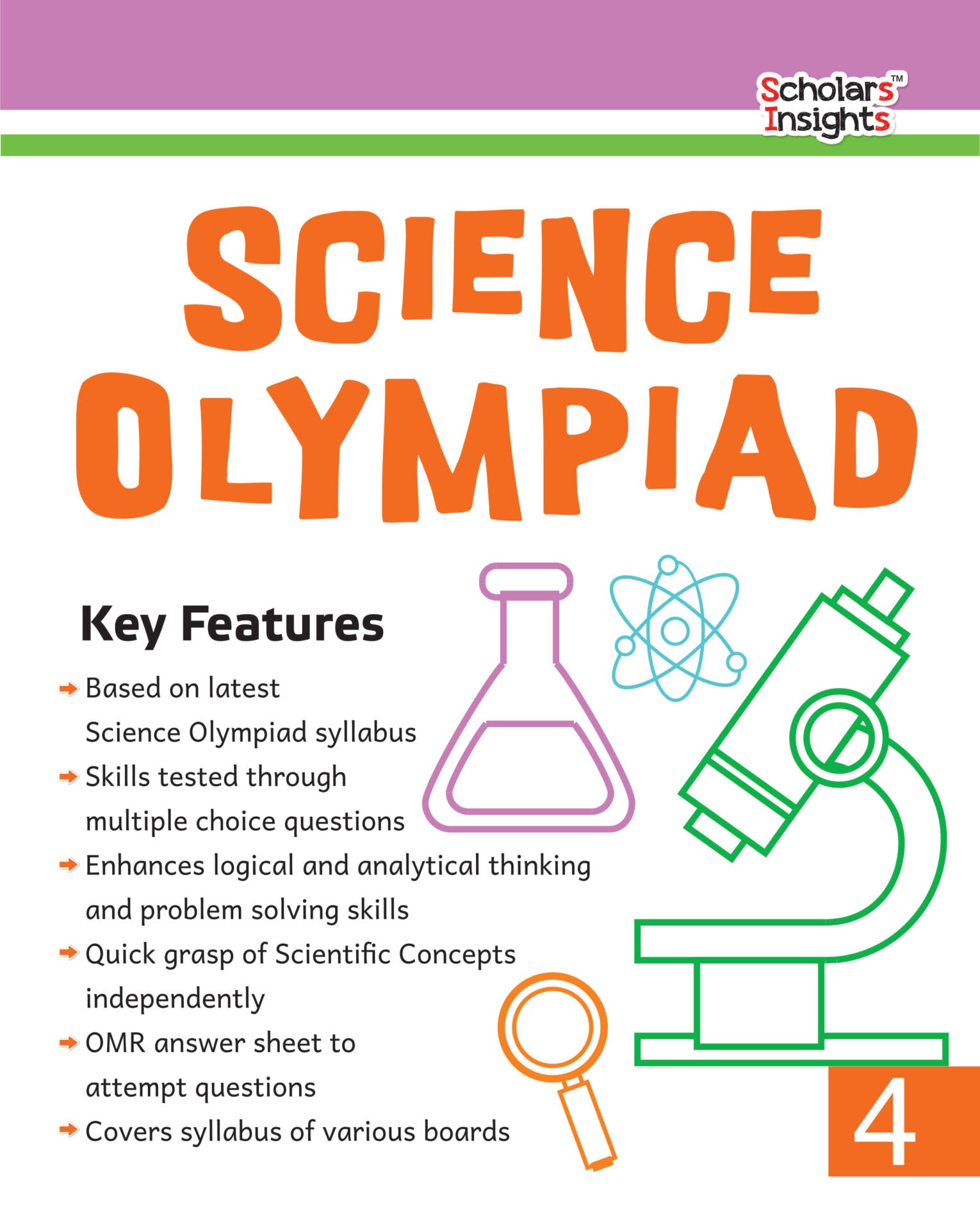 Scholars Insights Science Olympiad Grade 4 - Distacart