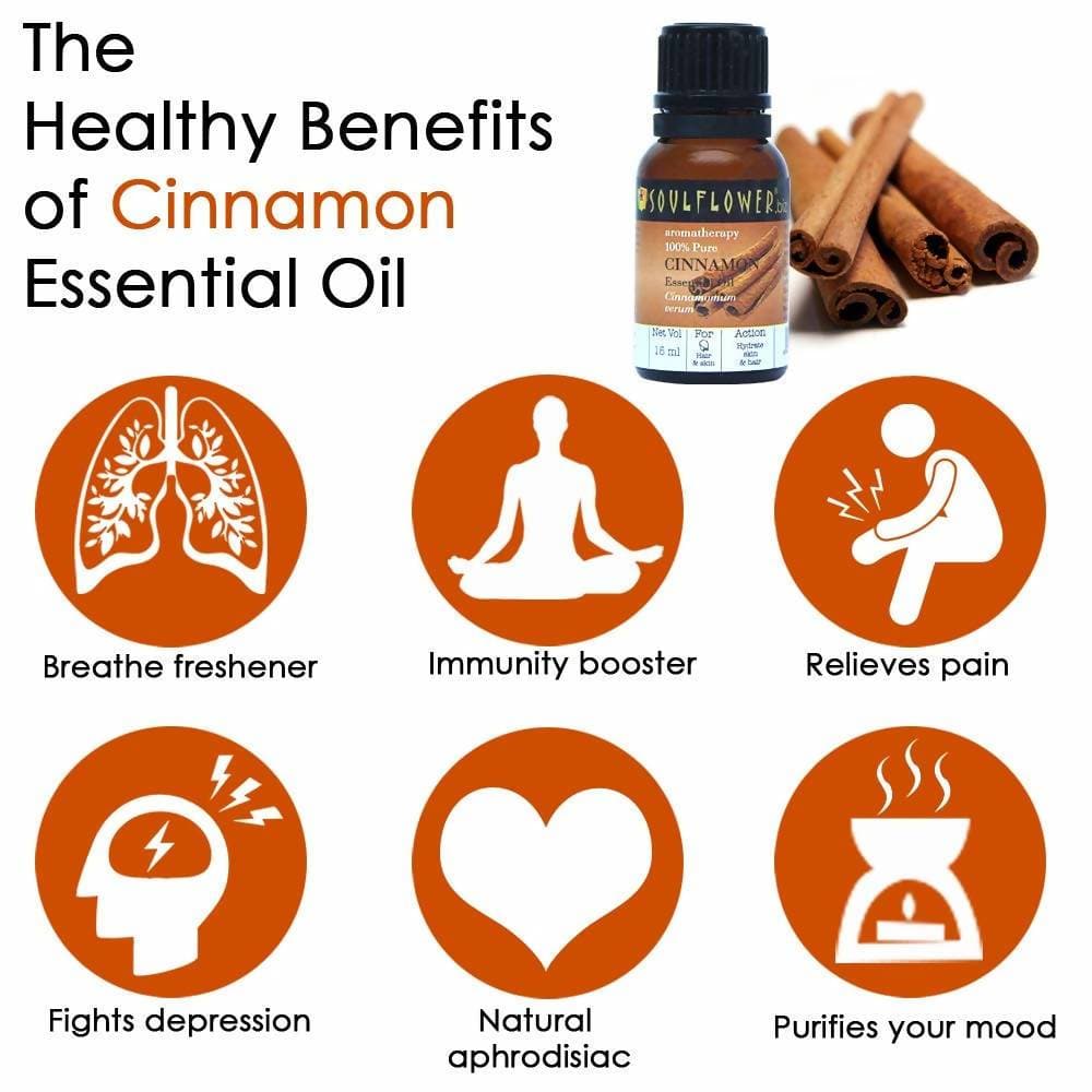 Soulflower Cinnamon Essential Oil - Distacart